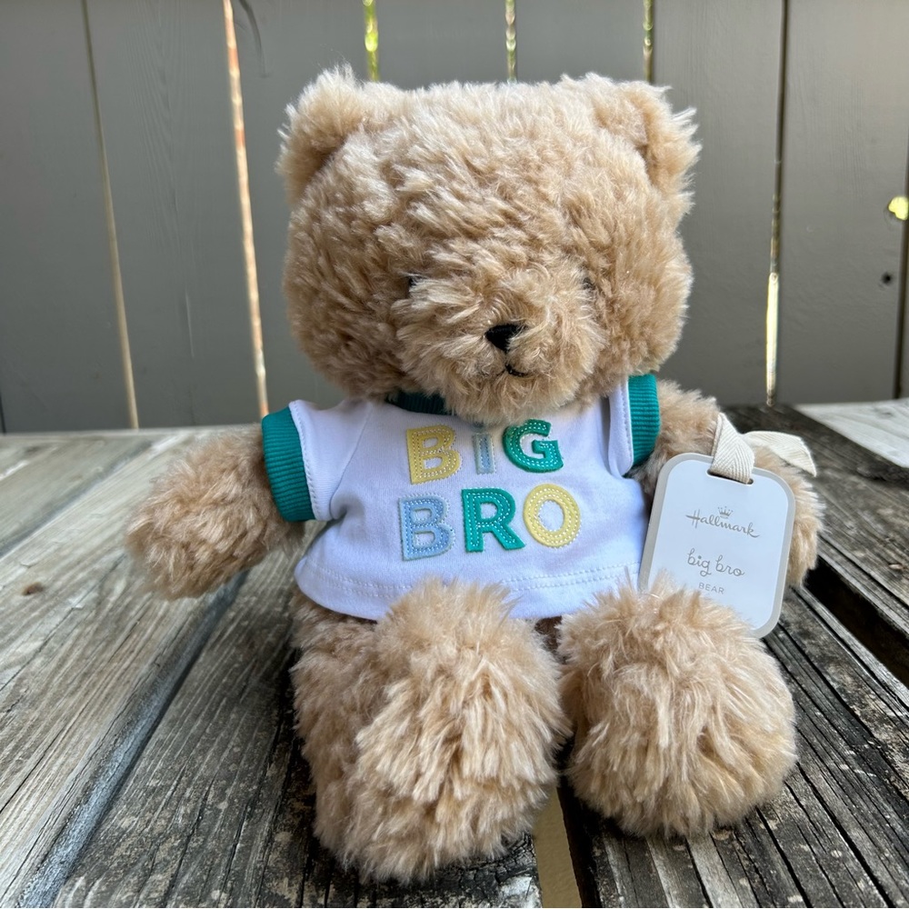 NEW Hallmark Big Bro Teddy Bear Plush